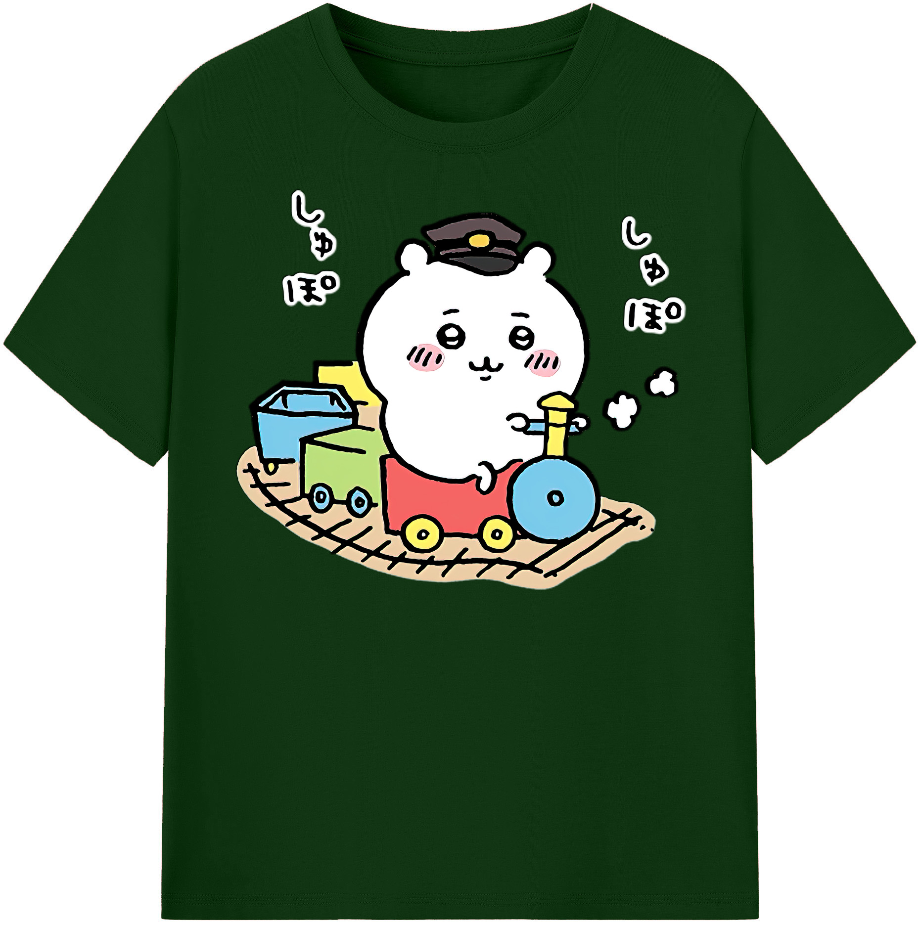 （画像用） ちいかわ ちいかわ Chii-kawa chiikawa 綿100％半袖Tシャツ（フロントプリント）